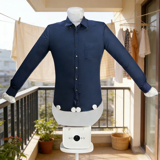 PRESSA™ Automatic Ironing Machine — Hands-Free Hot-Air Garment Dryer & Wrinkle Remover