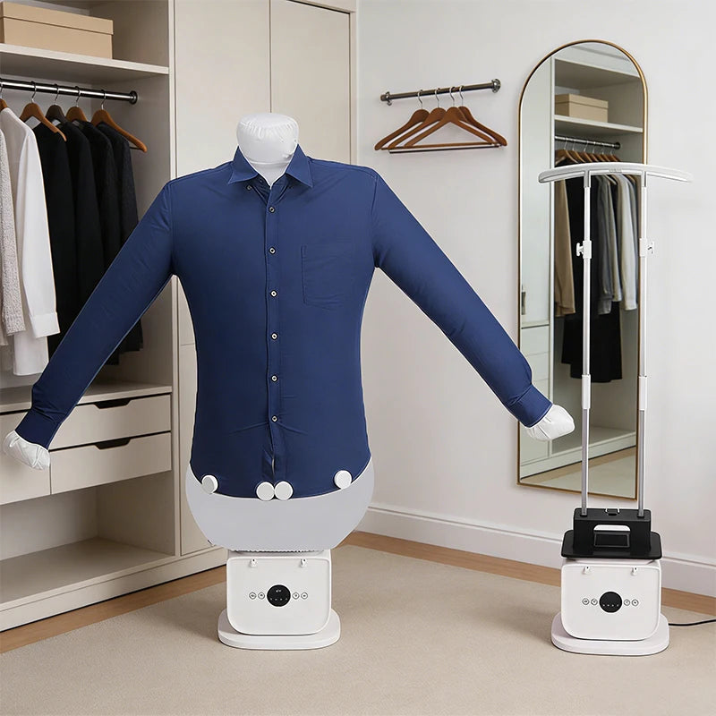 PRESSA™ Automatic Ironing Machine — Hands-Free Hot-Air Garment Dryer & Wrinkle Remover