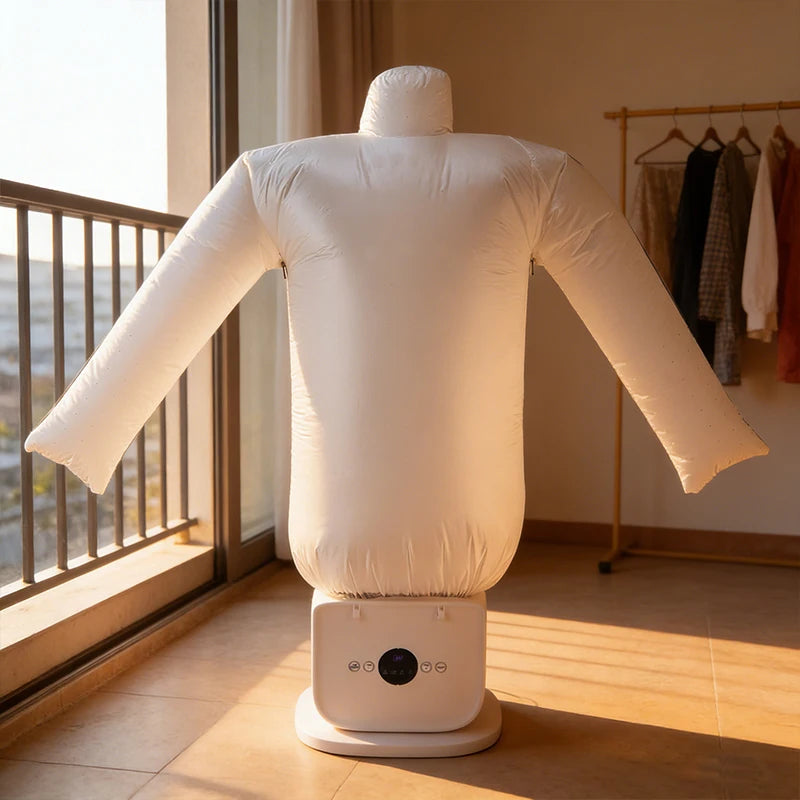 PRESSA™ Automatic Ironing Machine — Hands-Free Hot-Air Garment Dryer & Wrinkle Remover